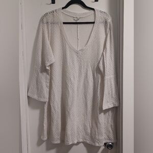 Avenue White Short Sleeve Tee Lightweight Essential